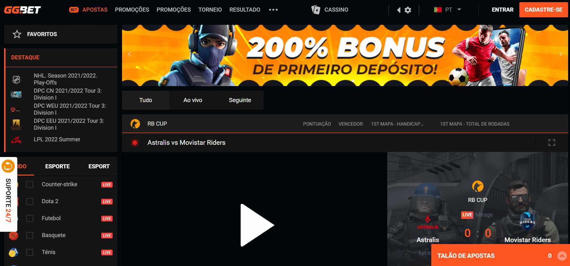 codigo bonus betclic 2023